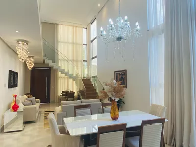 Linda Casa de 4 quartos sendo 3 suítes mais dependência completa e 4 vagas de garagem no Alphavill - Foto 3