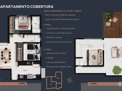Cobertura à venda, 2 quartos, 1 suíte, 2 vagas, Grajaú - Belo Horizonte/MG - Foto 20