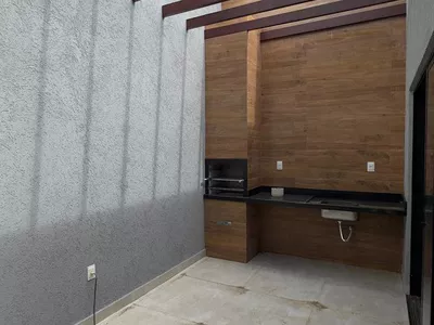 Casa nova e solta, nunca habitada com 3 suítes, sala ampla, espaço gourmet com churrasqueira no Ba - Foto 34