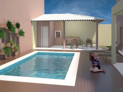 Casa duplex solta de 3 quartos sendo 2 suítes + piscina + espaço gourmet com churrasqueira à ven - Foto 49