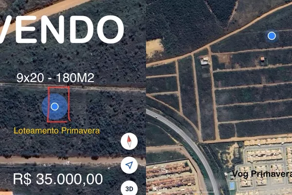 Lote escriturado à Venda, Primavera, Vitória da Conquista, BA - Foto 2