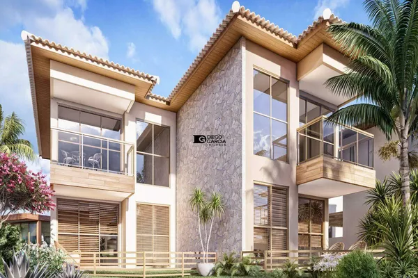 Casa à venda, 4 quartos, 4 suítes, 2 vagas, Guarajuba - Camaçari/BA - Foto 1