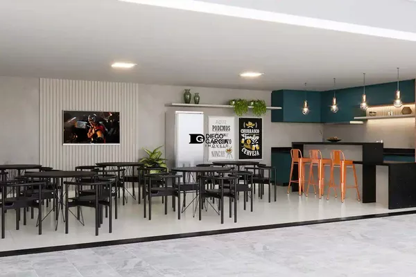 Apartamento à venda, 1 quarto, 1 vaga, Umuarama - Uberlândia/MG - Foto 6
