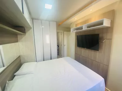 Vendo de porteira fechada, lindo apartamento mobiliado no bairro Boa Vista. - Foto 18
