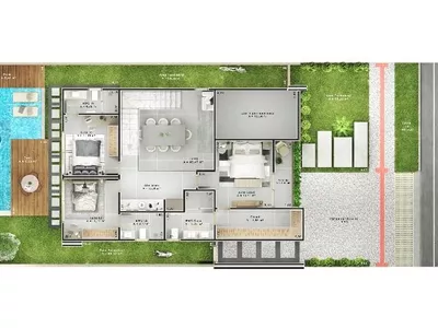 Casa 3 suítes em condomínio fechado Domus Resindence Candeias - Vitória da Conquista - BA - Foto 24