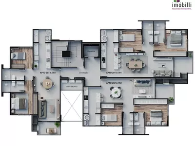 Apartamento 202 Ed. Residencial Tivoli - Foto 5