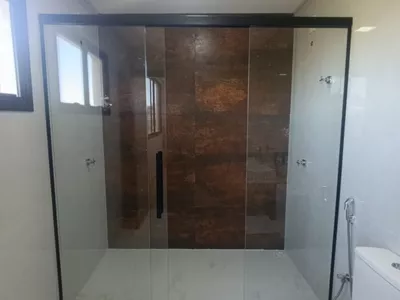 Casa de 2 pavimentos com 4 quartos sendo 3 suítes + dependência + espaço gourmet em condomínio f - Foto 33