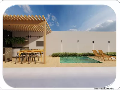 Casa com 3 quartos sendo 2 suítes reversível para 4 quartos (Piscina e Gourmet opcional) à venda, - Foto 24