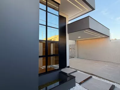 Casa Térrea de Alto Padrão com 4 quartos, sendo 3 suítes - Bairro Boa Vista - Vitória da Conquis - Foto 2