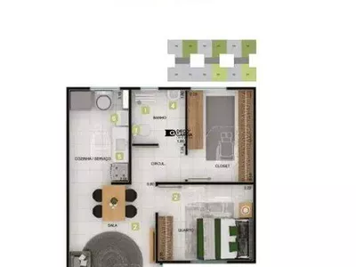 Apartamento residencial em Contagem/MG (Bom Jesus) – Próximo ao comércio – Financiamento disponível - Foto 7