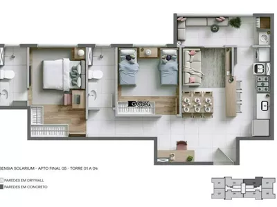 Apartamento à venda no Bairro Cabral (Contagem/MG) | 60m² | Próximo ao comércio - Foto 11