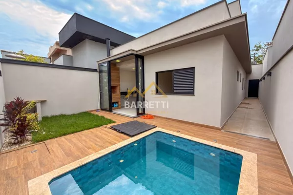 Casa à venda no Residencial Ágape, com 131 m², 3 quartos (sendo 1 suíte), 3 banheiros, piscina e 2 vagas de garagem - Foto 1