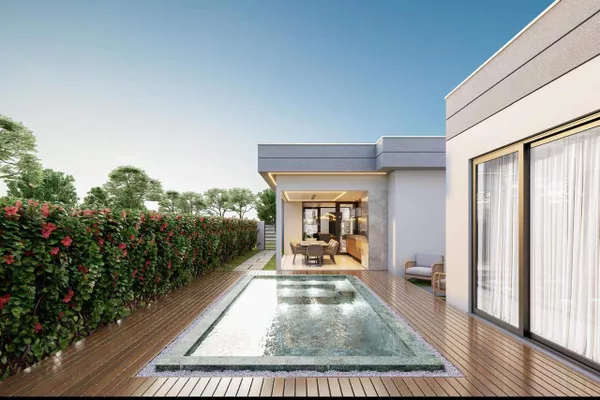 Casa com 4 suítes, piscina com hidromassagem e garagem para 4 carros à venda, no Alphaville, Vit? - Foto 4