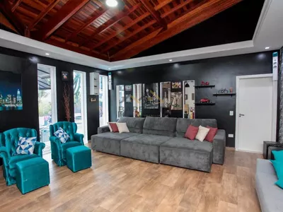 Casa de alto padrão com 6 quartos, sendo todos suítes, 10 banheiros e piscina, no Condomínio Colinas do Piracicaba - Foto 18