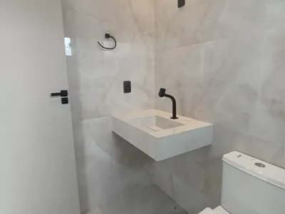 Casa duplex soltas com 3 suítes, sala com 2 ambientes, lavabo, garagem coberta para 2 carros, Alto - Foto 27