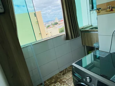 Vendo excelente apartamento de 3 quartos sendo 1 suíte, todo mobiliado, 103M² + 2 Elevadores no Ca - Foto 19