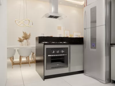 Casa nova, moderna no Bairro Boa Vista, com 3 quartos 1 suite, sala com pé direito duplo, banheira - Foto 5