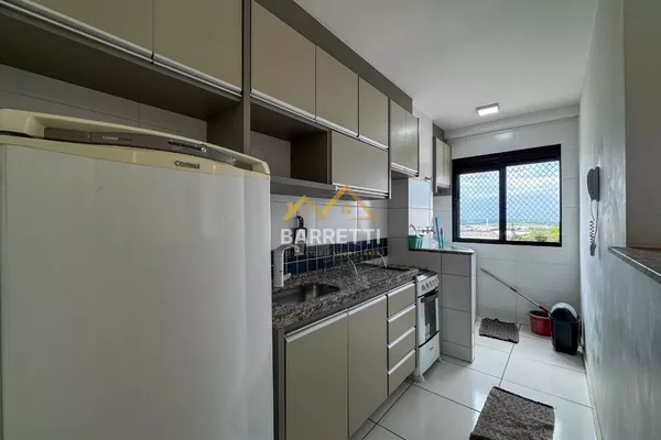 Apartamento para locação no Ilhas Canárias com 58 m², 2 quartos, sendo 1 suíte, e 2 vagas de garagem - Foto 3